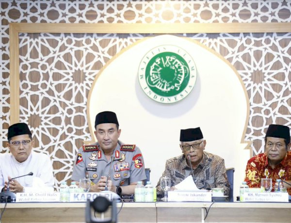 Kapolri Silaturahmi dengan Pimpinan MUI, Perkuat Sinergi Jaga Keamanan dan Kerukunan